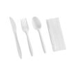 Set De Table Blanc 4PCS