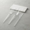 Set De Table Economique Transparent 4PCS
