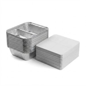 6b1f4ece-f9d3-43cb-aefd-497d9f84bd23 Barquette Aluminium 2 Compartiments