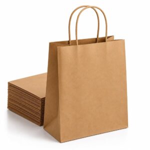 Version 1.0.0 Sac Papier Kraft Premium à Poignées Torsadées