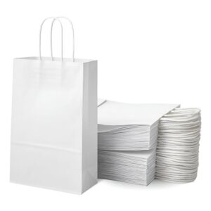 9b20ffc7531114b1d10ae6933d0d422c Sac Papier Blanc à Poignées Torsadées