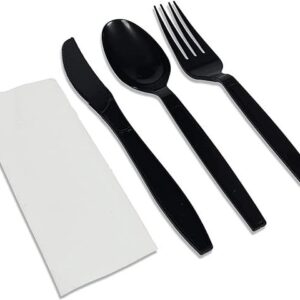 9c64d7520d087eca7772ce13431d3dfd Set De Table Noir 4PCS