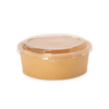 Bol Carton Avec Couvercle Transparent