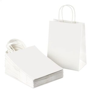 e86bfa3fdd087fa0da93fe251841373c Sac Papier Blanc Premium à Poignées Torsadées